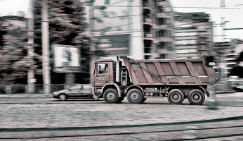 red truck 2015 01 as hdr bw graphic novel