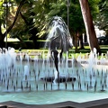 city garden fountain 2020.02 as dream