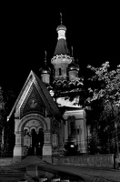 russian.orthodox.church.2008.night.01 as graphic bw