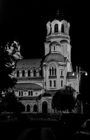 Alexander Nevsky night 2024.08 dt bw