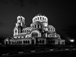 Alexander Nevsky night 2024.15 dt bw